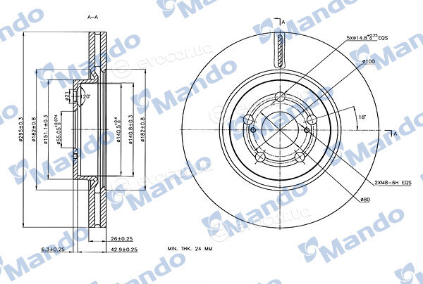 Mando MBC035307