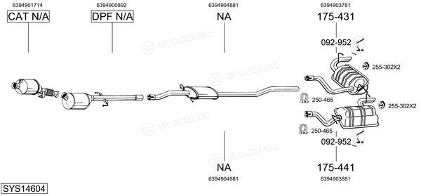 Bosal SYS14604