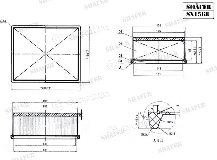 Shafer SX1568