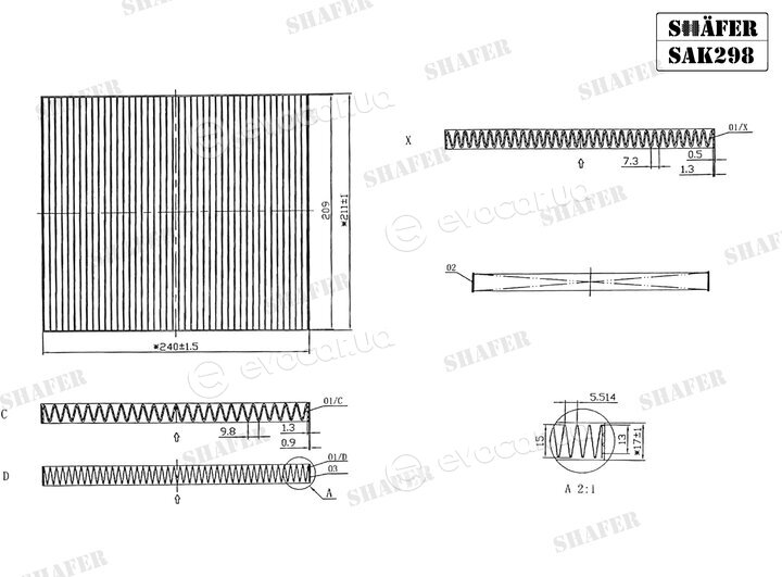 Shafer SAK298