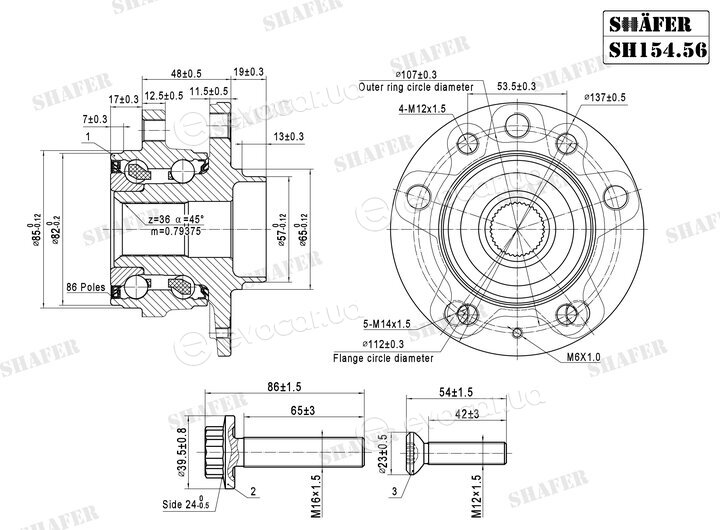 Shafer SH154.56K