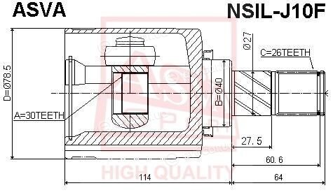 Asva NSIL-J10F