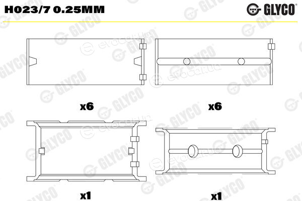 Glyco H023/7 0.25mm