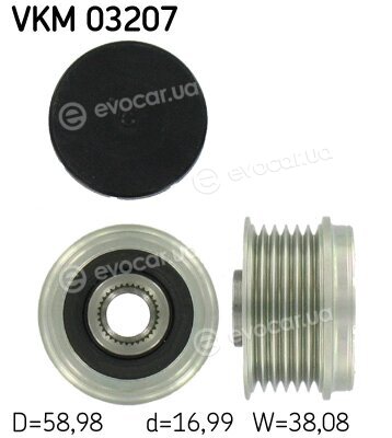 SKF VKM 03207