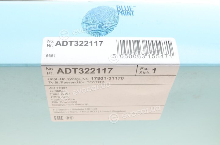 Blue Print ADT322117