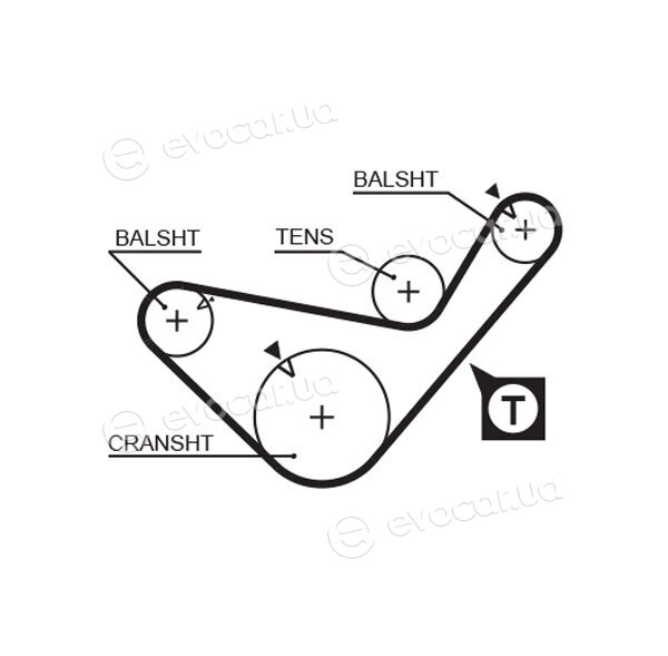 Gates K015641XS