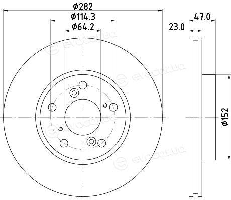 Hella Pagid 8DD 355 117-081