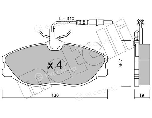 Metelli 22-0214-0