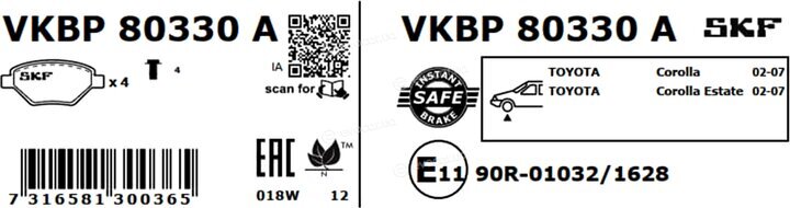 SKF VKBP 80330 A