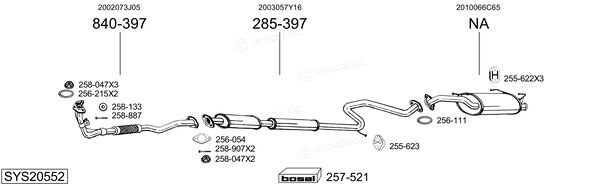 Bosal SYS20552