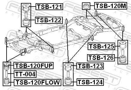 Febest TSB-120FLOW