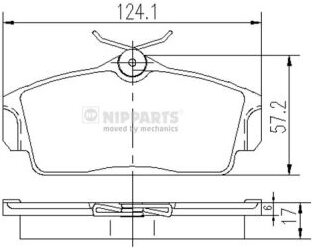 Nipparts J3601068