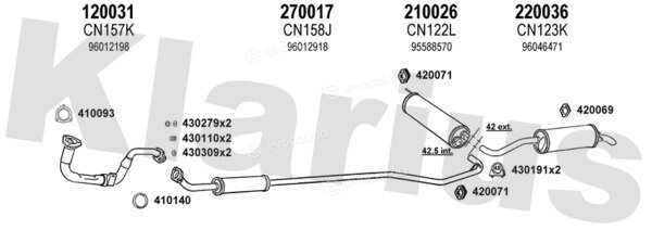 Klarius 180130E