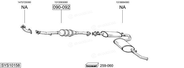 Bosal SYS10158