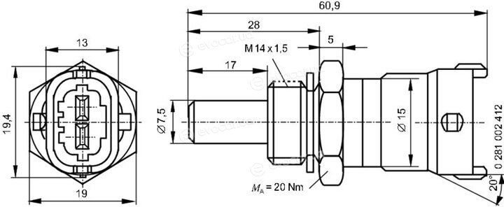 Bosch 0 281 002 412