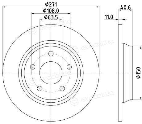 Hella Pagid 8DD 355 132-031