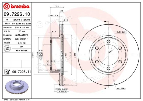 Brembo 09.7226.11