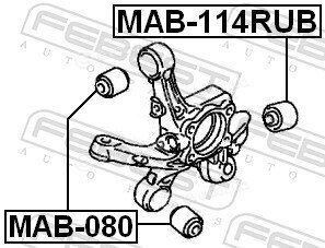 Febest MAB-114RUB