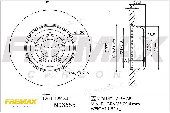 Fremax BD-3555