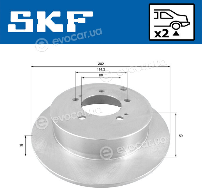 SKF VKBD 90373 S2