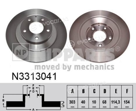 Nipparts N3313041