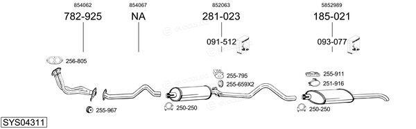 Bosal SYS04311