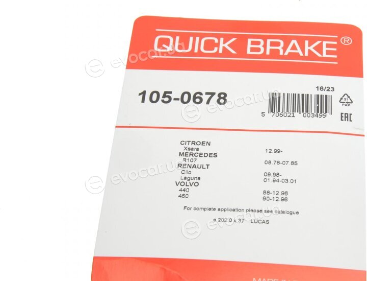 Kawe / Quick Brake 105-0678