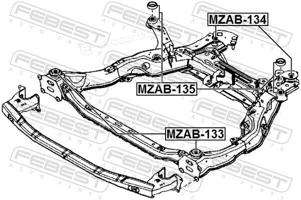Febest MZAB-133