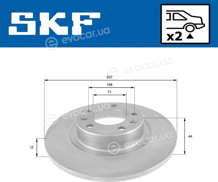 SKF VKBD 90158 S2