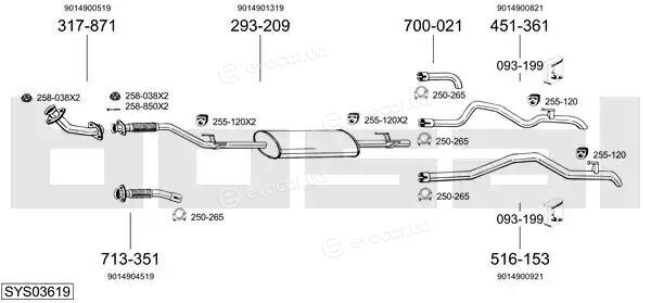 Bosal SYS03619