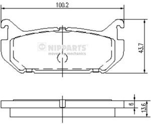 Nipparts J3613007