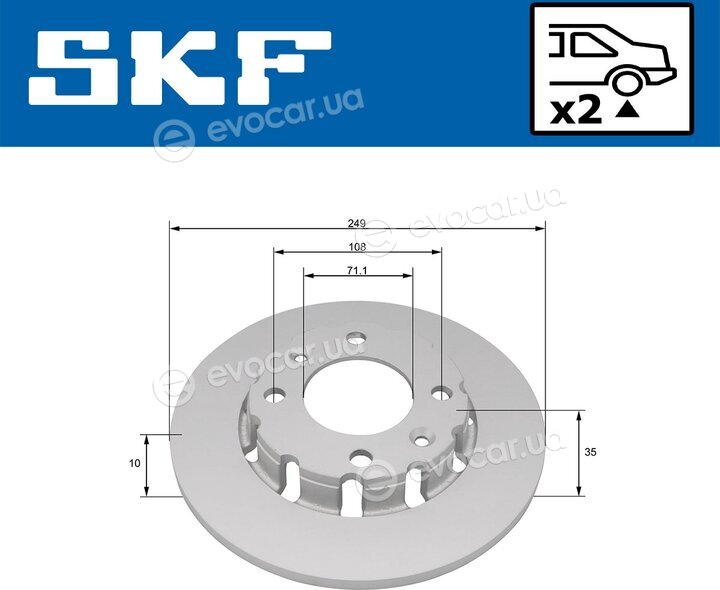 SKF VKBD 91351 S2