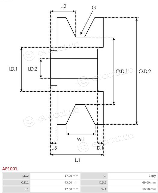 AS AP1001