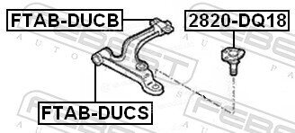 Febest FTAB-DUCS