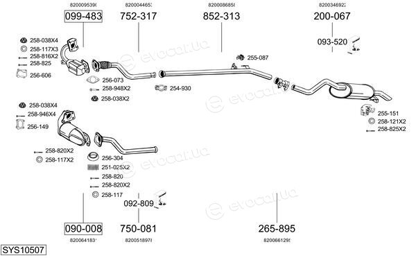 Bosal SYS10507