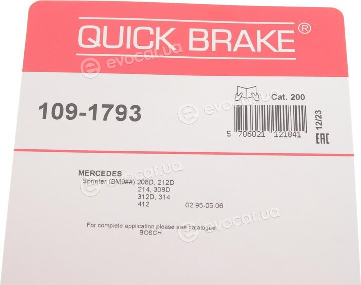 Kawe / Quick Brake 109-1793