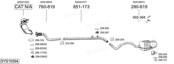 Bosal SYS10594