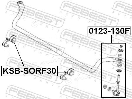 Febest KSB-SORF30