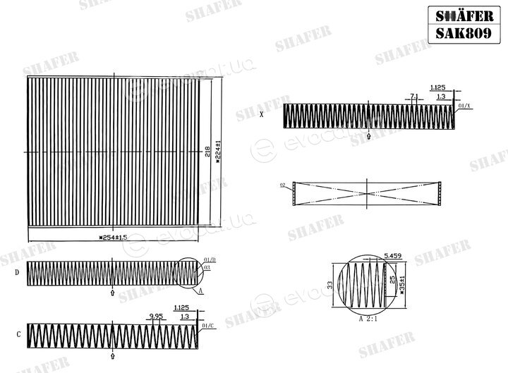 Shafer SAK809