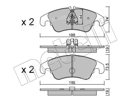 Metelli 22-0775-0