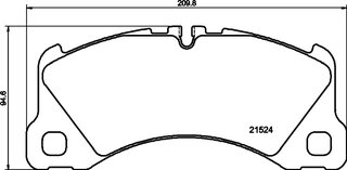 Hella Pagid 8DB 355 040-051