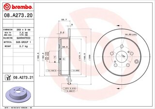 Brembo 08.A273.21