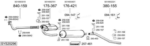 Bosal SYS20296