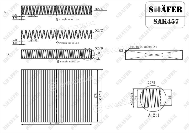 Shafer SAK457