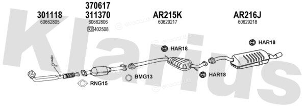 Klarius 030282U