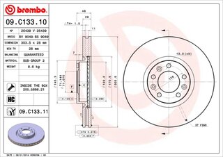 Brembo 09.C133.11