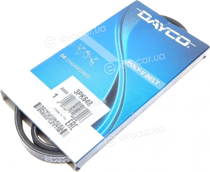 Dayco 3PK648