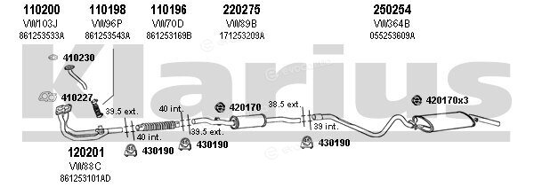 Klarius 930540E