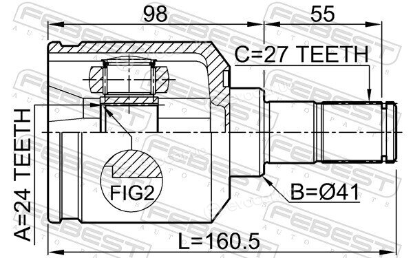 Febest 2211-NS20LH