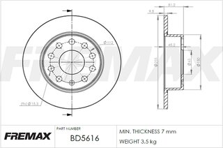 Fremax BD-5616